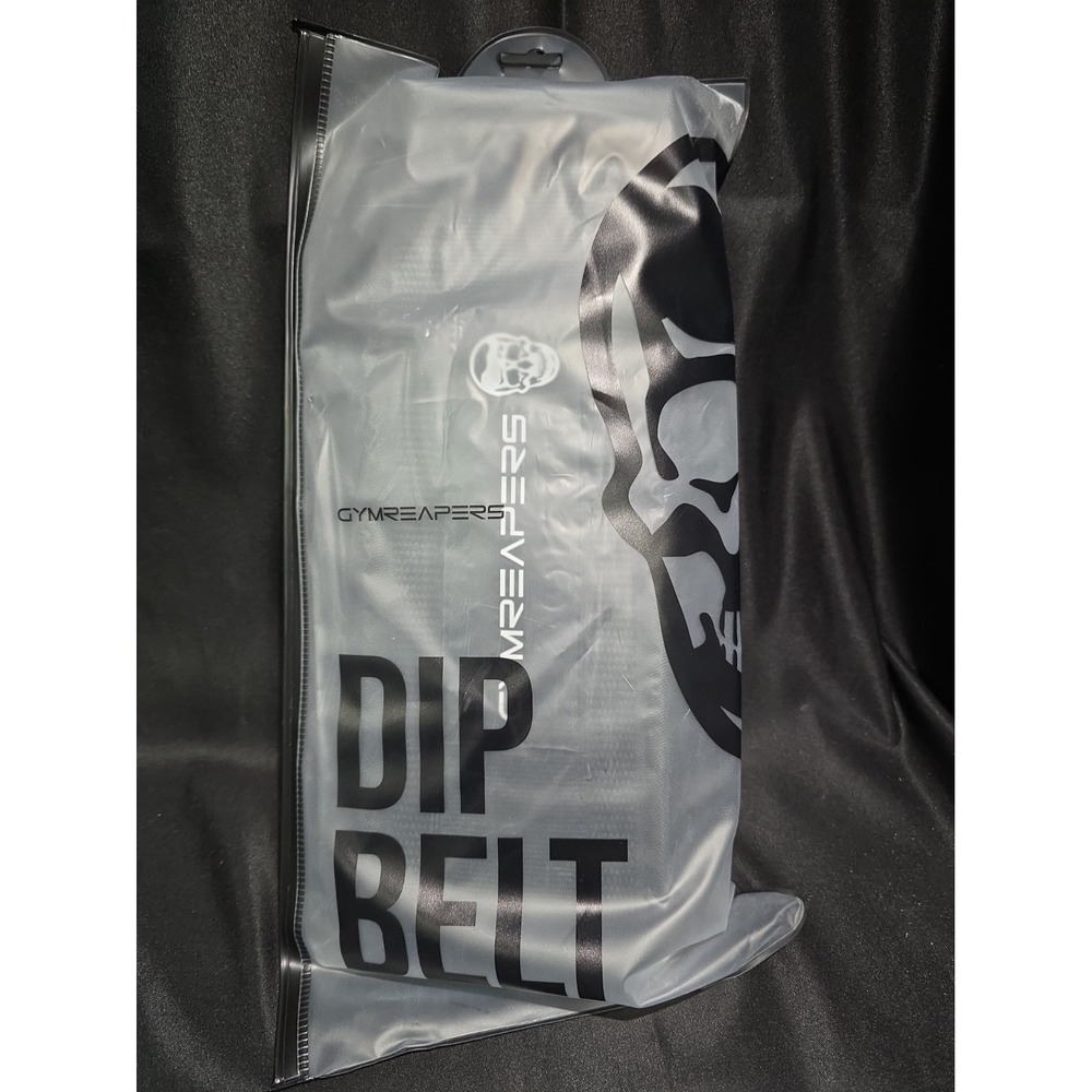 Gym Reapers Dip Belt 38in Heavy Stainless Steel Chain Black GR-DIPBELT-BL